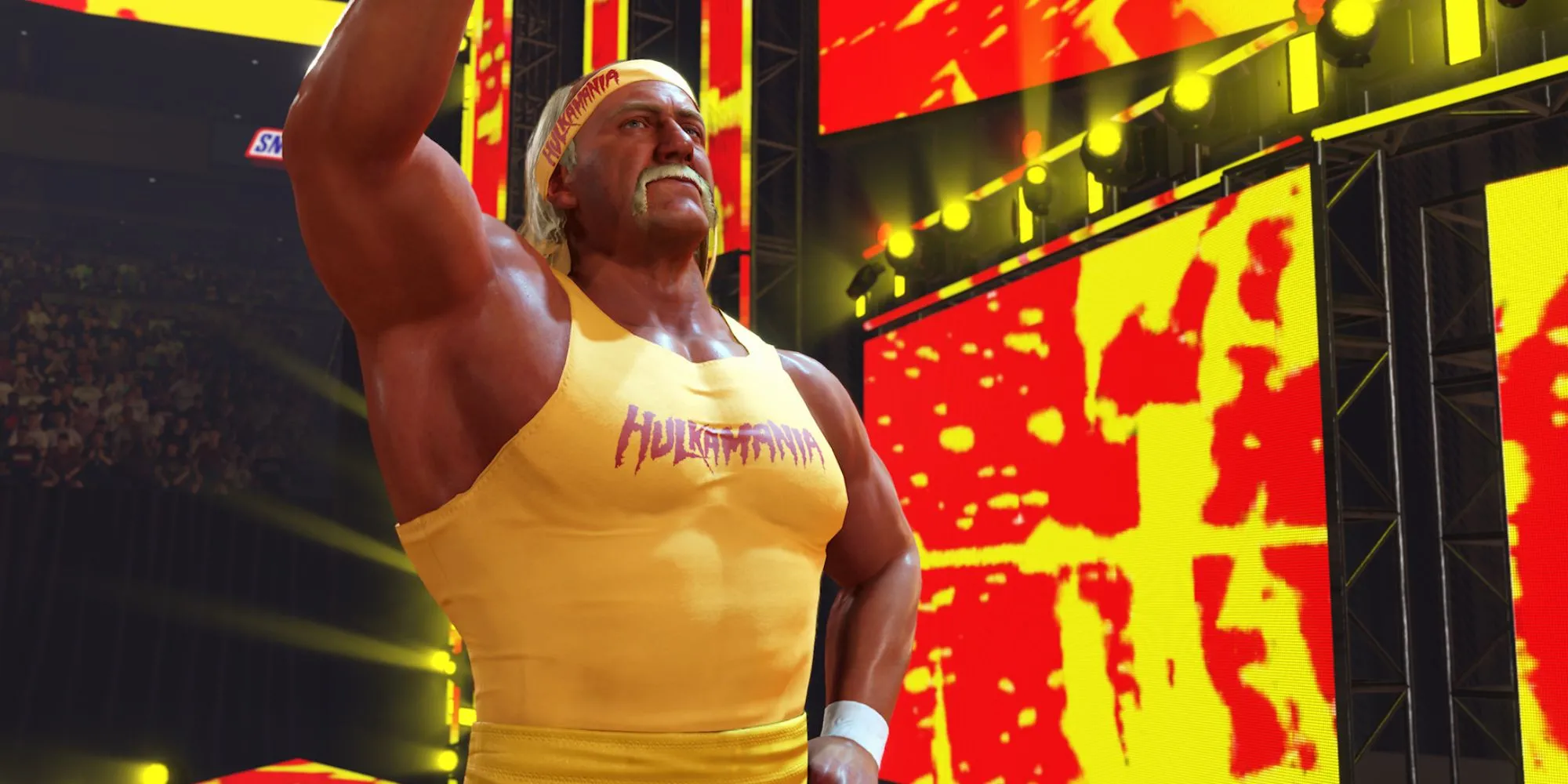 Hình ảnh Hulk Hogan trong WWE 2K24, báo hiệu sự trở lại của huyền thoại