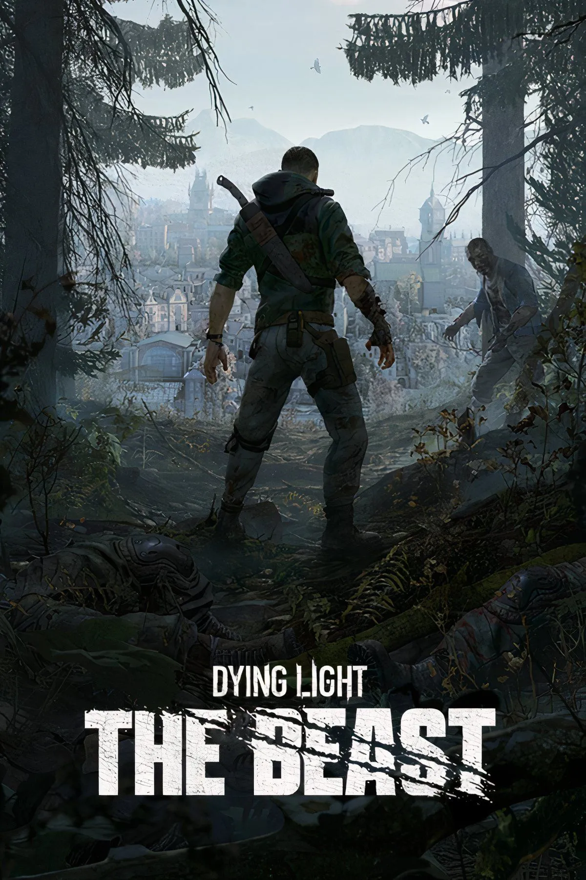 Hình ảnh tổng hợp từ Dying Light The Beast, thể hiện các cảnh hành động, môi trường và zombie, tổng hợp trải nghiệm sinh tồn kinh dị hành động.