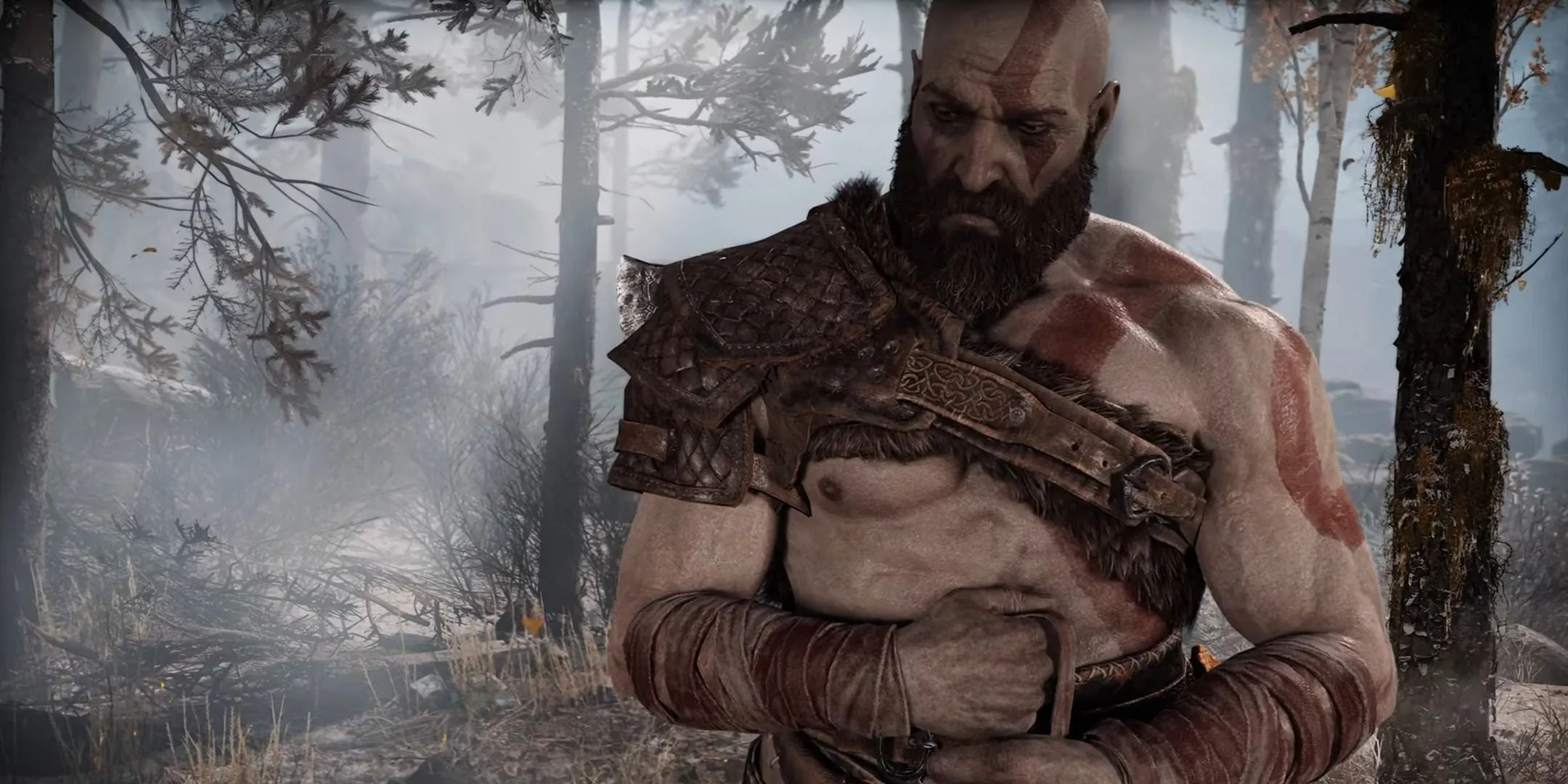 Kratos trong game God of War (2018).