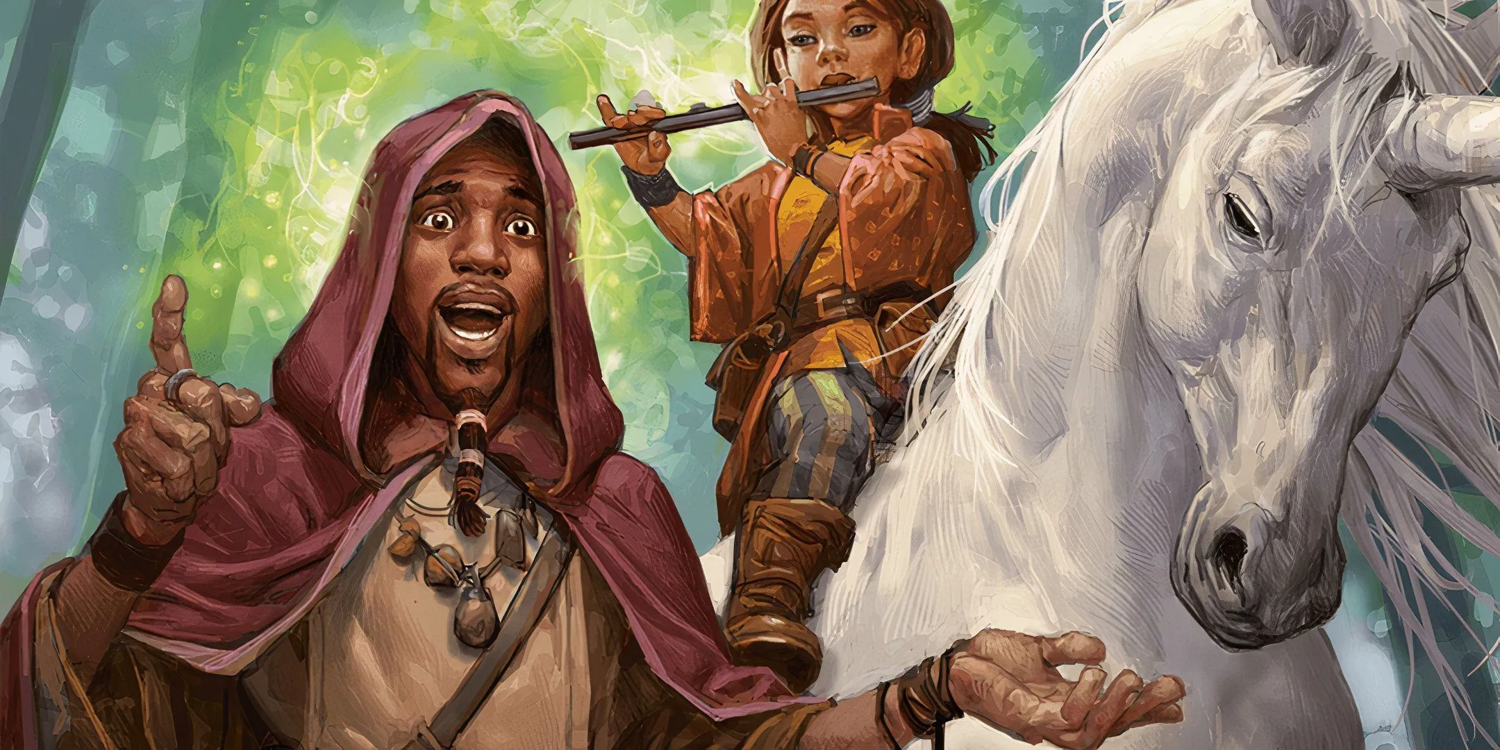 Một Bard sử dụng kỹ năng Bardic Inspiration để hỗ trợ đồng đội trong DND