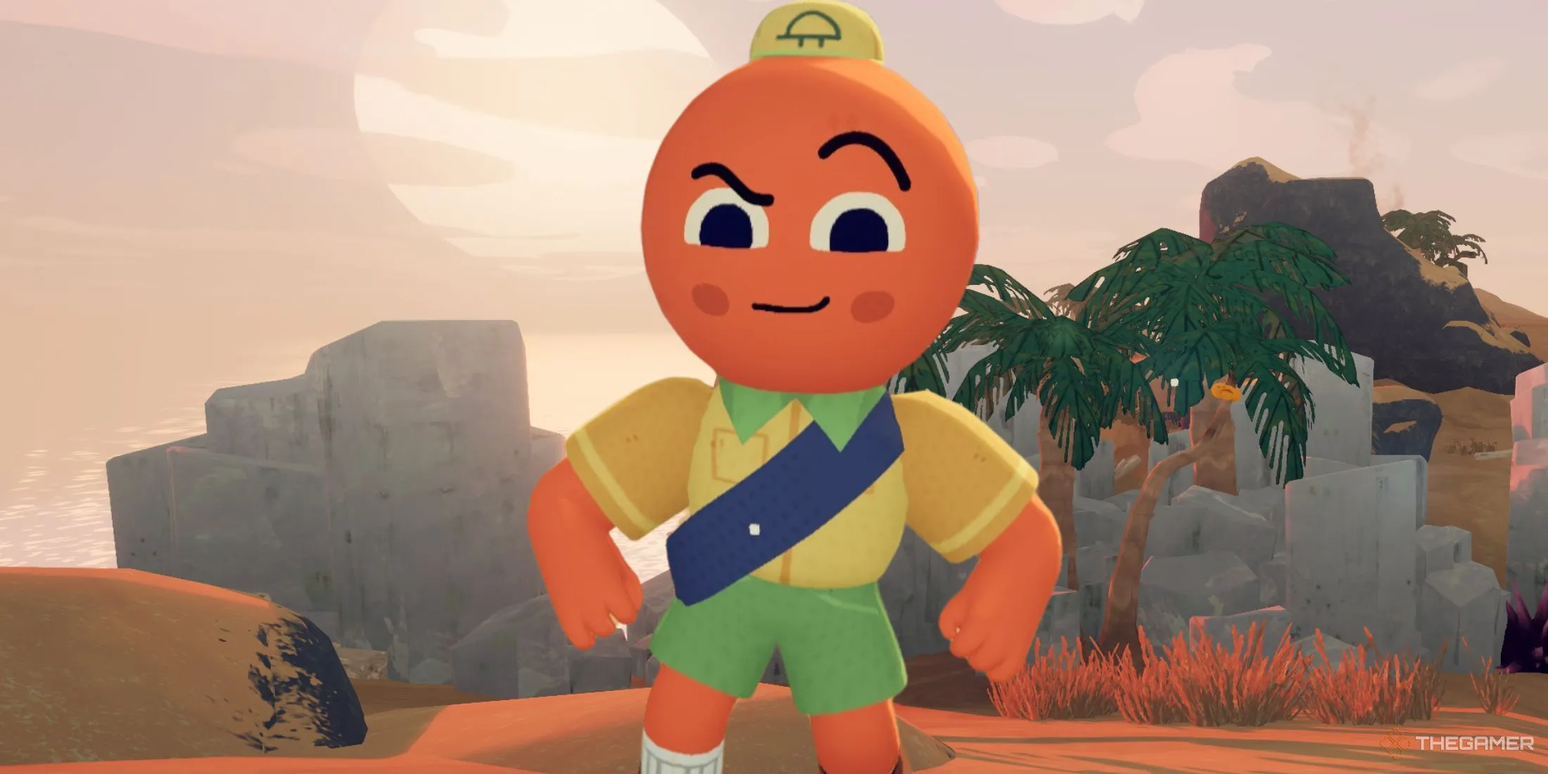 Một người chơi tạo dáng trong game Peak, minh họa cho các tựa game indie bị ảnh hưởng bởi quy định kiểm duyệt chat.