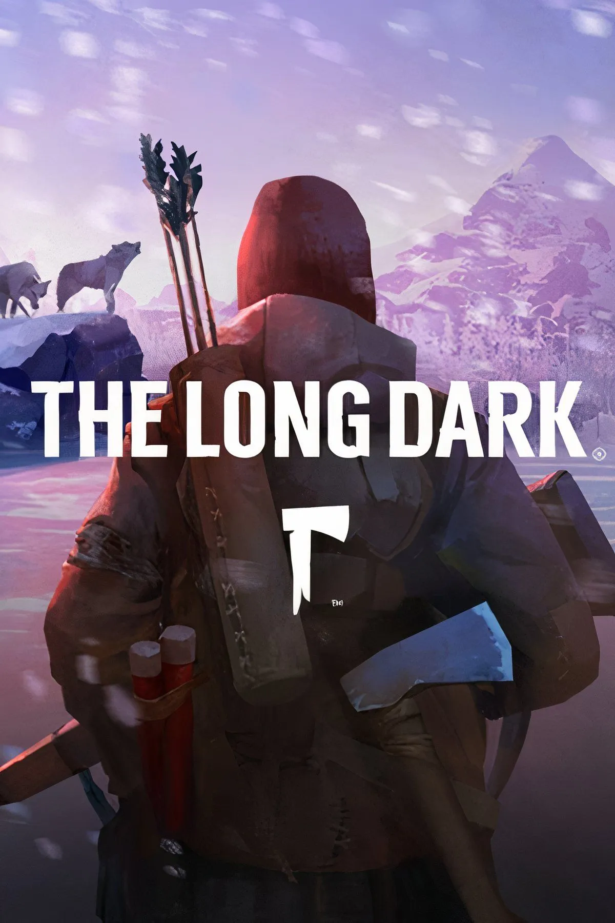 Một người sống sót đang đi trong khung cảnh tuyết trắng lạnh giá của The Long Dark, nhấn mạnh yếu tố thời tiết và nhiệt độ.