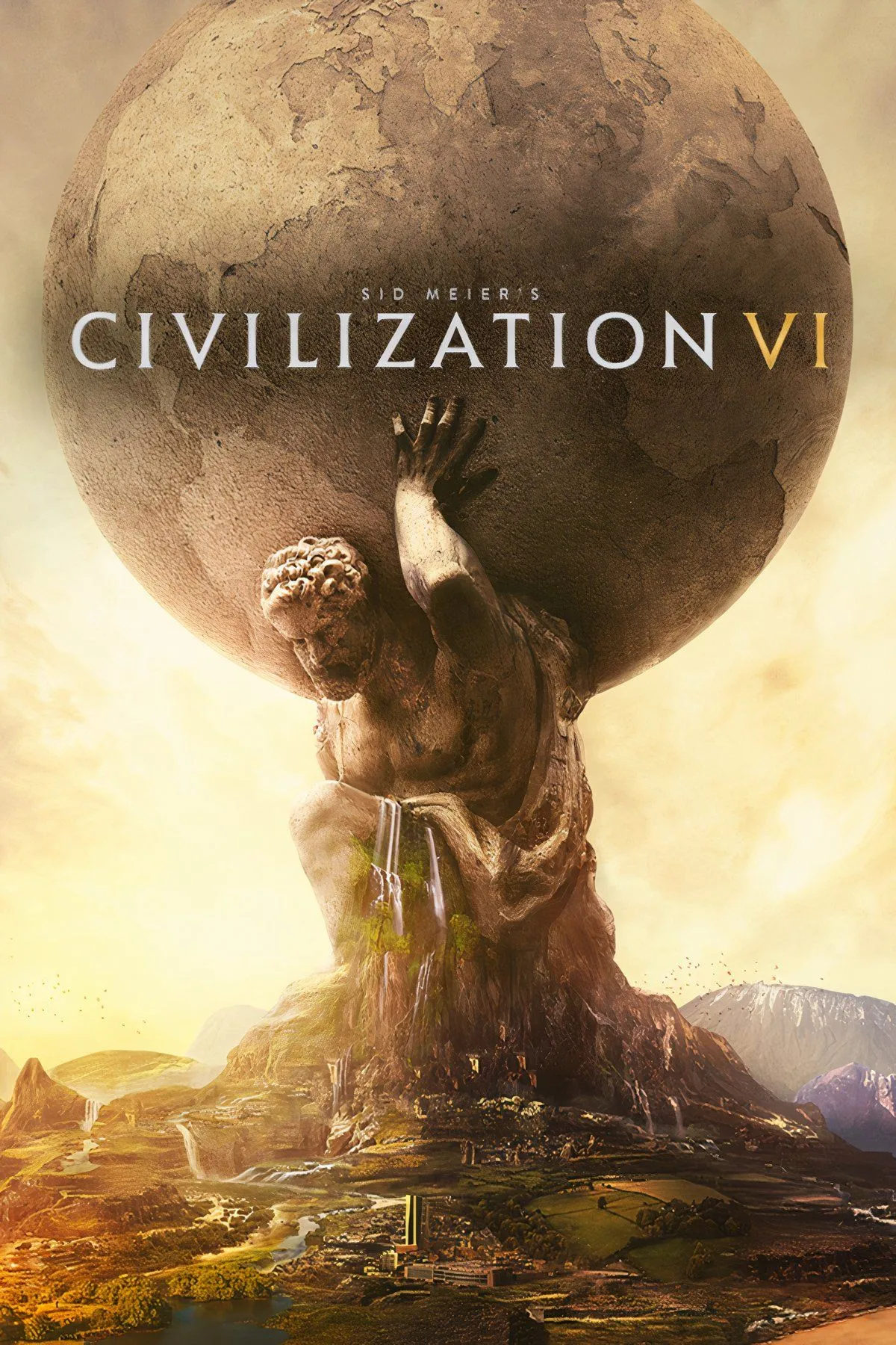 Một thành phố phát triển rực rỡ trong Sid Meier's Civilization 6 với các công trình kiến trúc đa dạng.