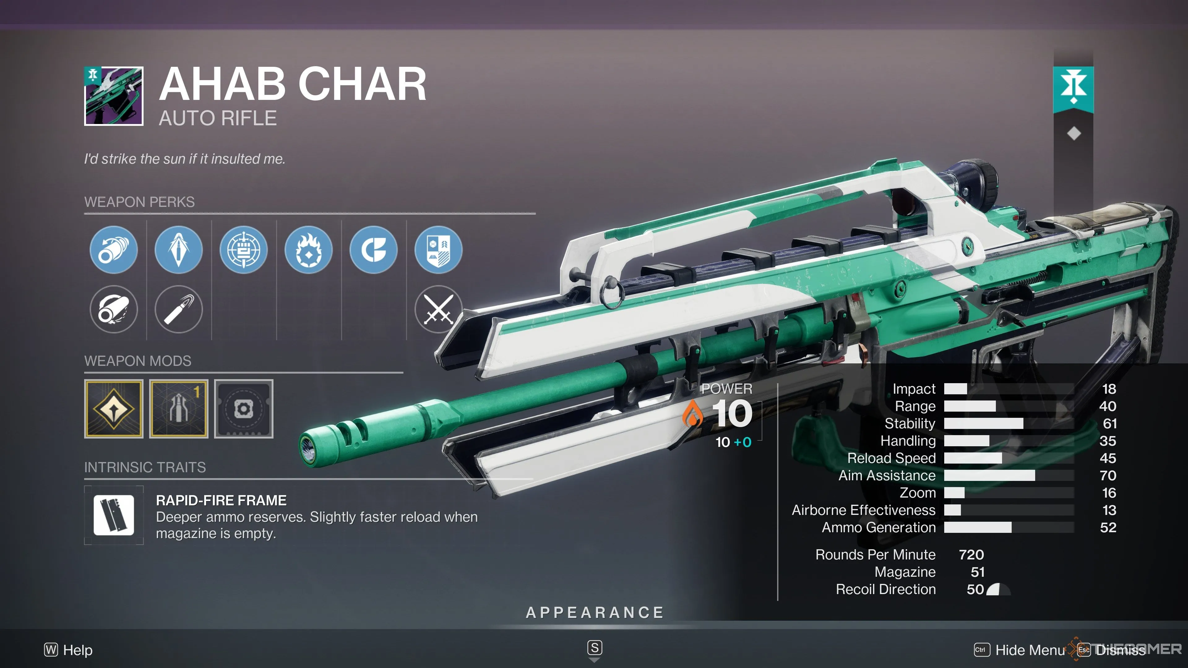 Nhân vật Ahab trong Destiny 2