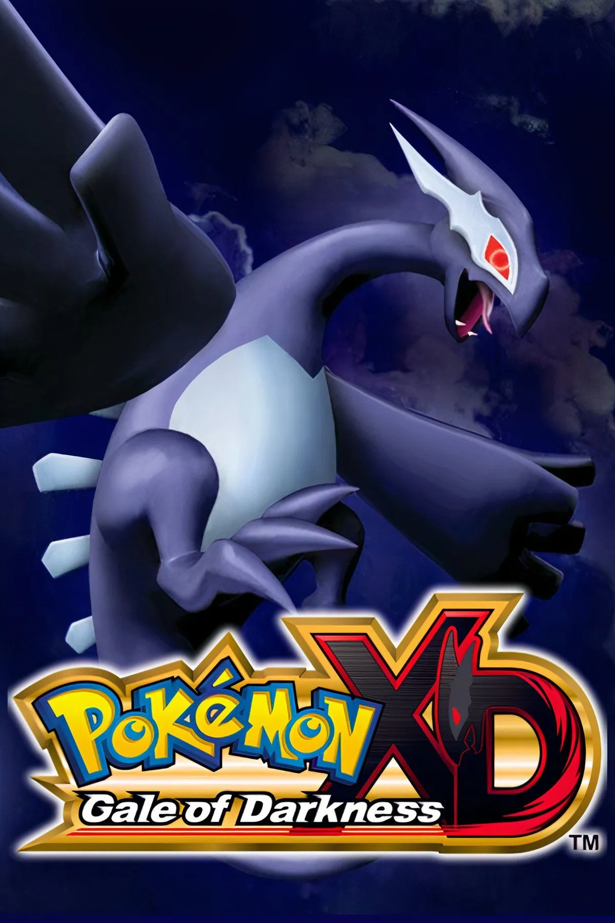 Nhân vật chính và Pokemon Shadow trong Pokemon XD Gale of Darkness