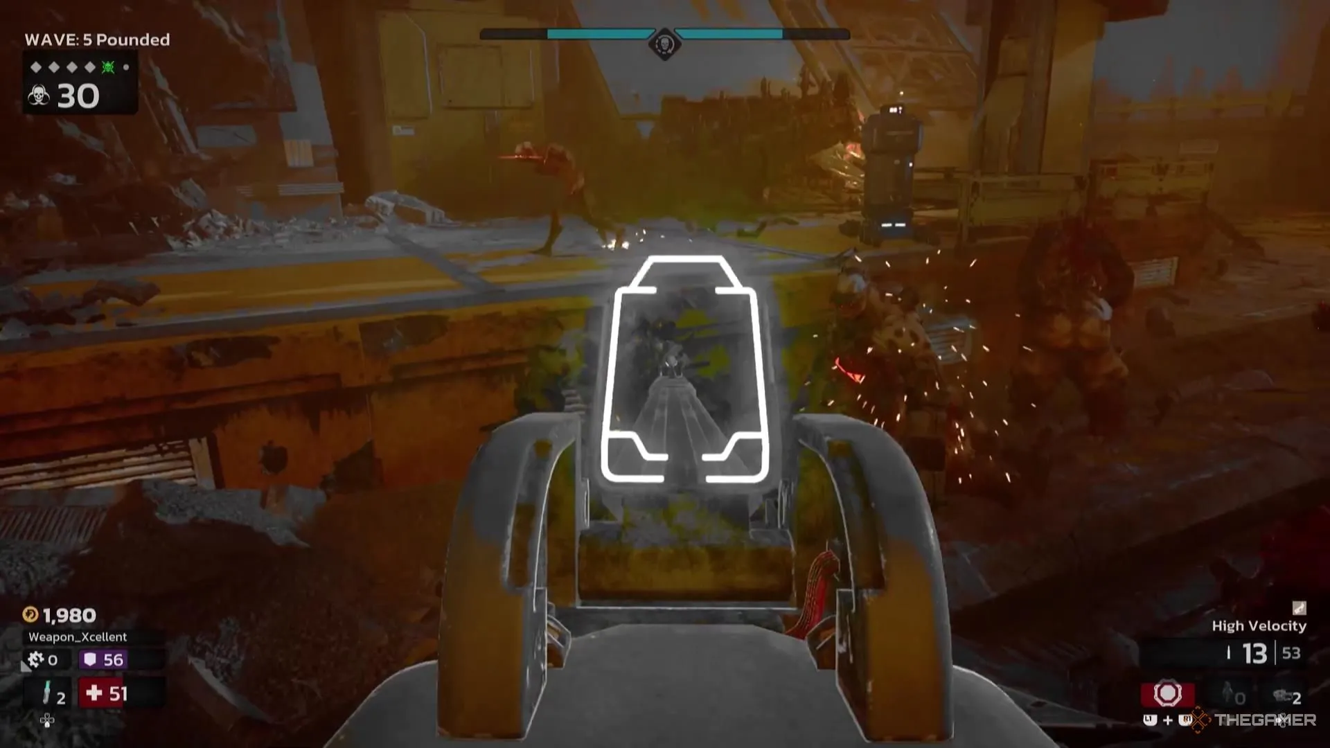 Nhân vật dùng súng shotgun tấn công kẻ địch trong Killing Floor 3, minh họa vũ khí hiệu quả với chi phí thấp.