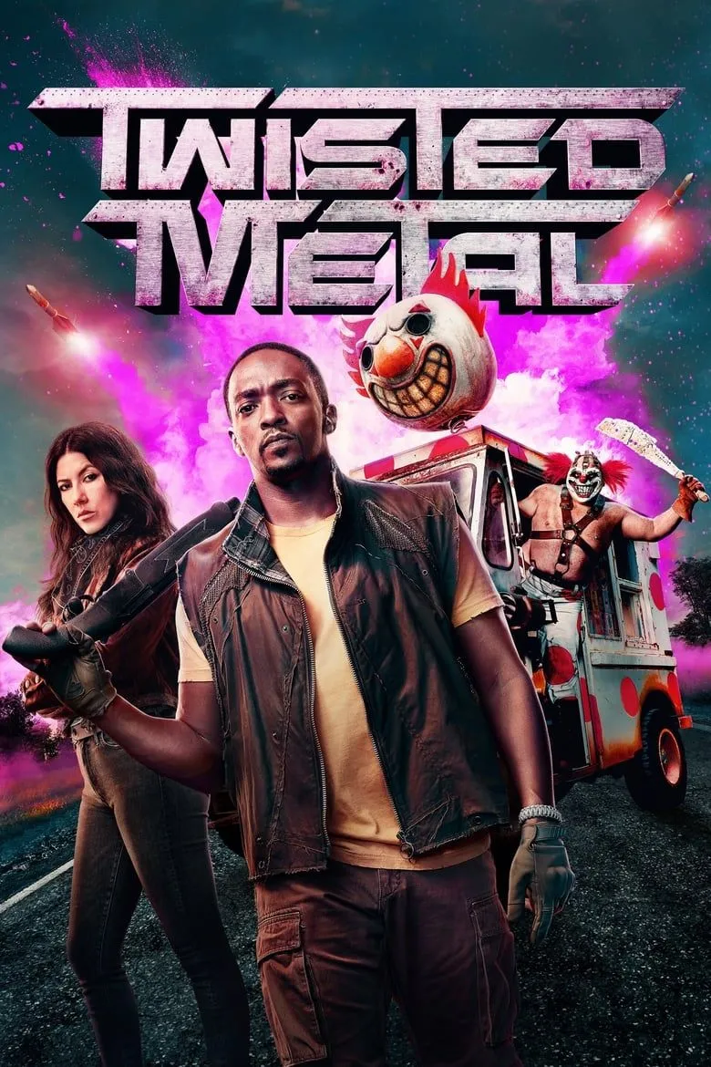 Poster chính thức của series phim Twisted Metal