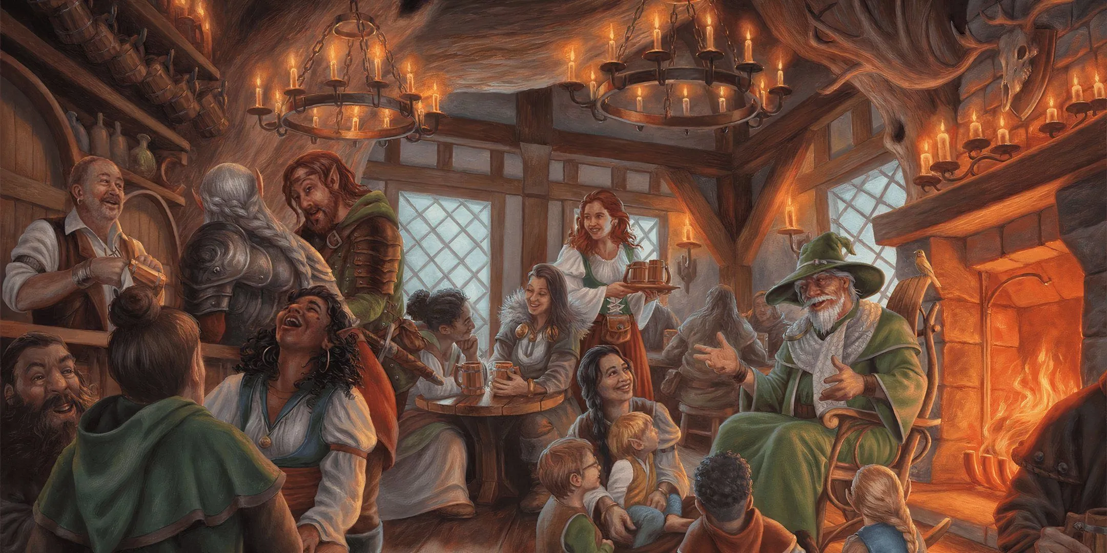 Quán rượu Dragonlance trong Dungeons &amp; Dragons, nơi việc nghỉ dài có thể không hồi phục hoàn toàn.