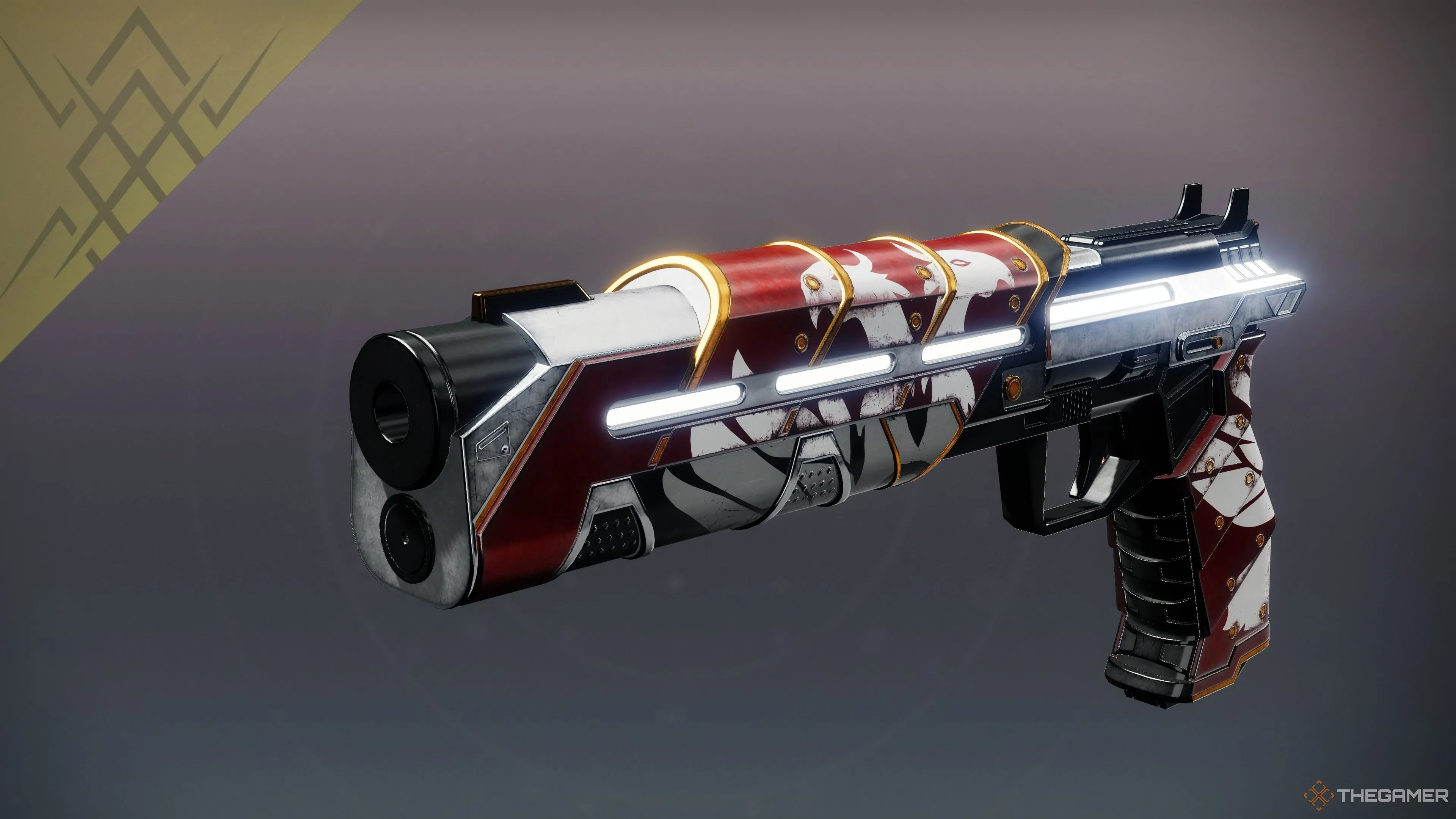 Returned Memory, súng lục phóng rocket Solar trong Destiny 2, nổi bật với combo perk Heal Clip và Incandescent cho PvE.