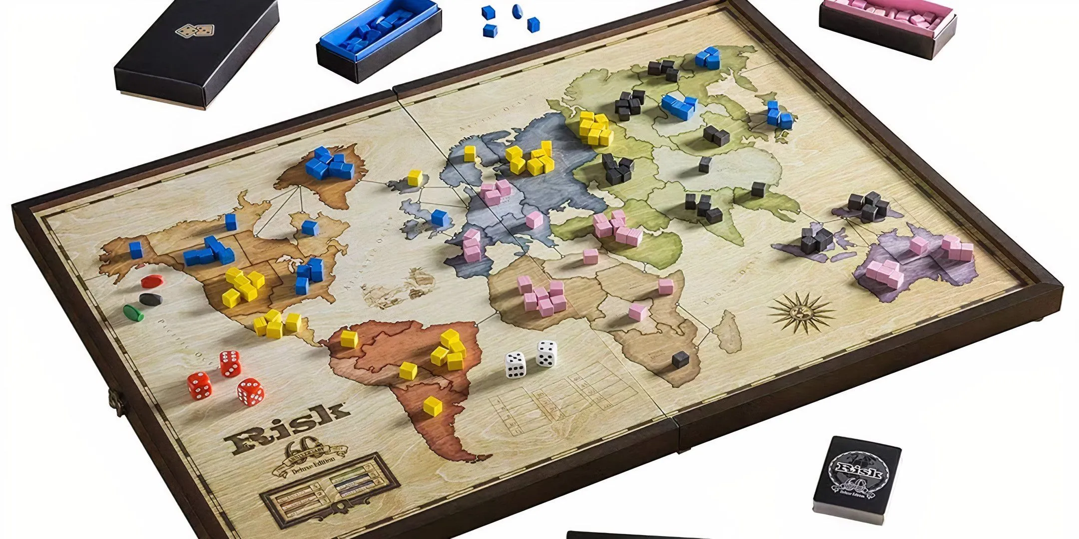 Thiếu quân cờ khi chơi Risk, phải dùng quân Monopoly