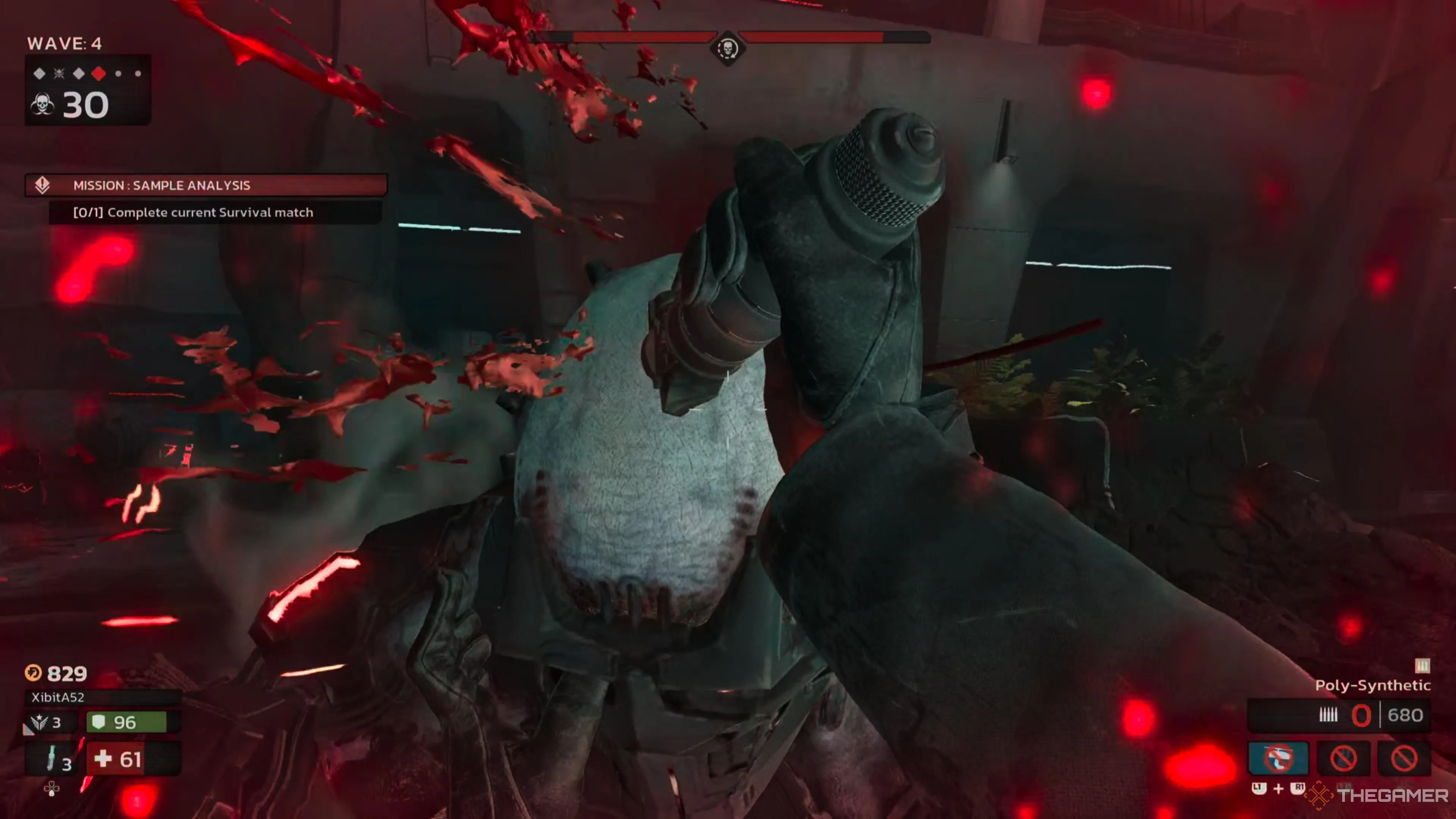 Thực hiện pha hành quyết (execution) lên một Zed trong Killing Floor 3.