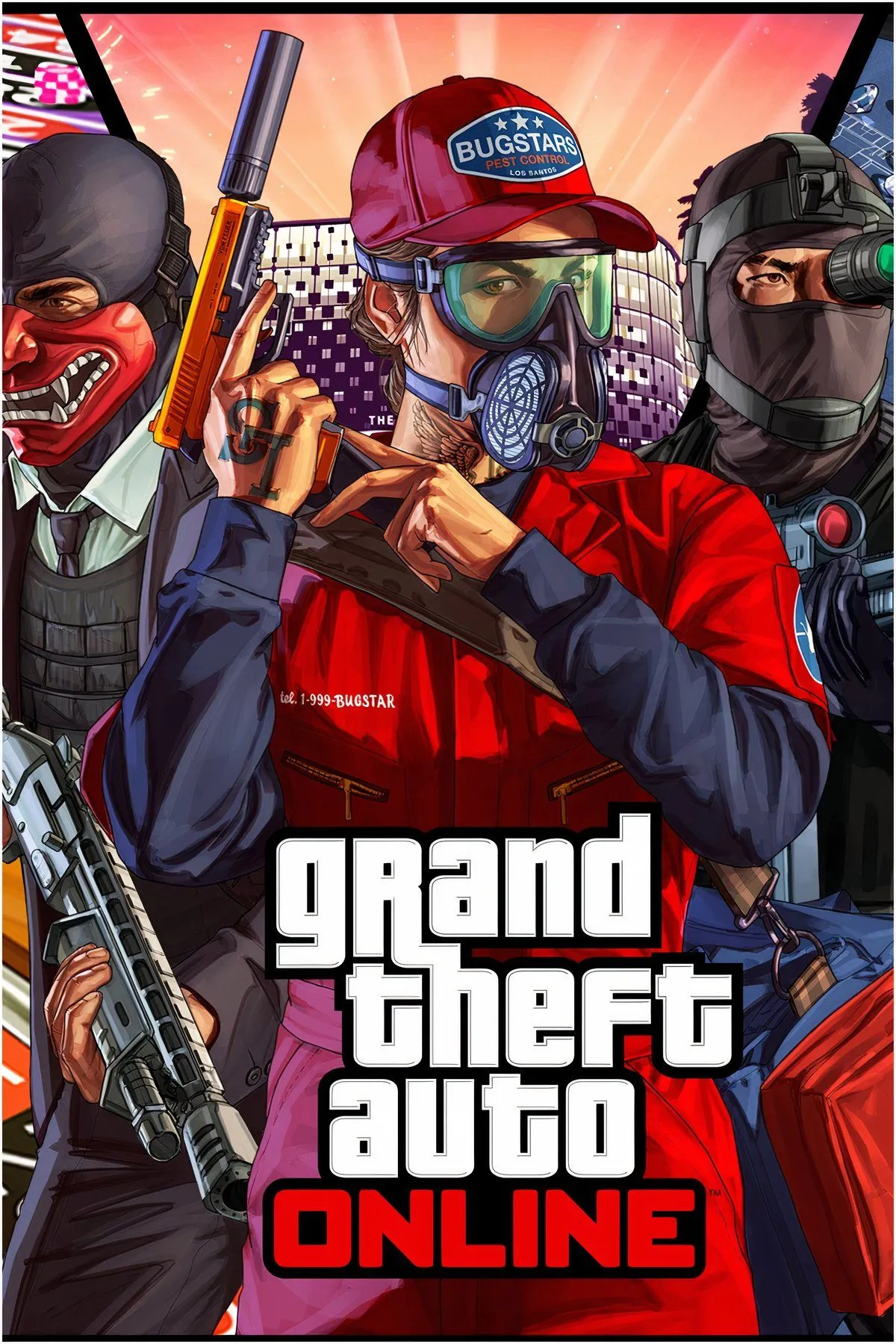 Tổng hợp các hình ảnh về hoạt động đa dạng và thế giới mở rộng lớn trong Grand Theft Auto Online, minh họa cho trải nghiệm chơi game trực tuyến năng động mà người chơi có thể tham gia.