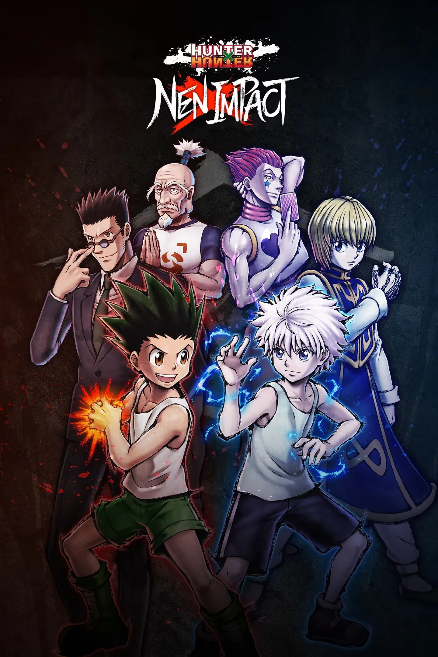 Tổng quan giao diện chiến đấu của Hunter x Hunter: Nen x Impact, cho thấy đồ họa và hiệu ứng cơ bản của trò chơi.