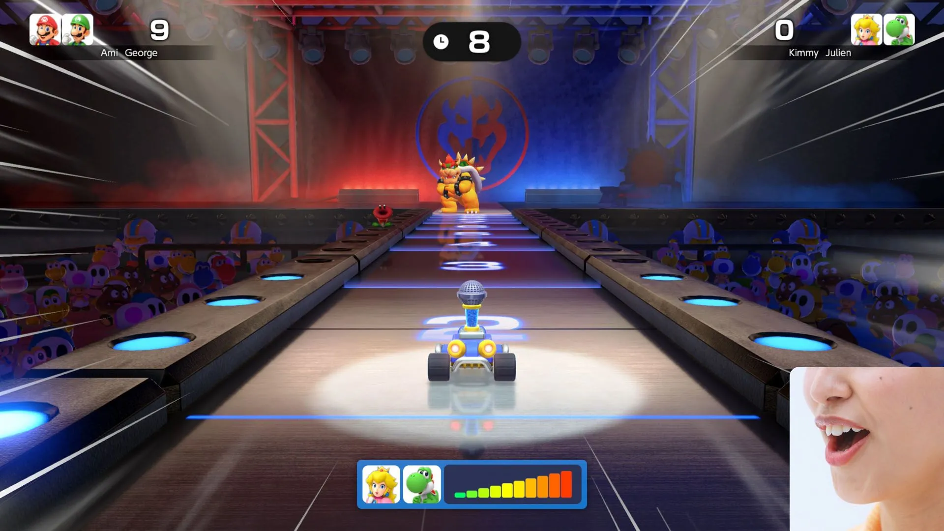 Trải nghiệm chơi minigame theo nhóm trong Super Mario Party Jamboree trên Nintendo Switch 2